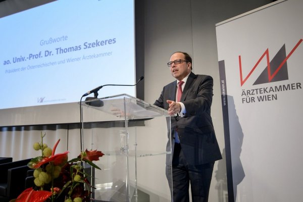 ao. Univ.-Prof. Dr. Thomas Szekeres, Präsident der Wiener Ärztekammer