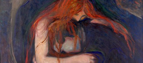 Edvard Munch Vampire 1895