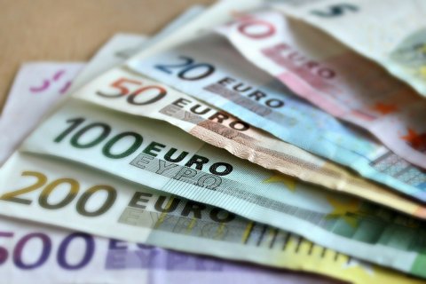Banknoten Geld Euro