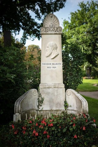 Grabmal Billroth Zentralfriedhof Wien