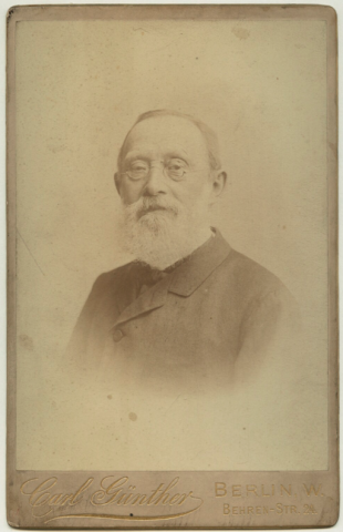 Porträt Rudolf Virchow um 1880