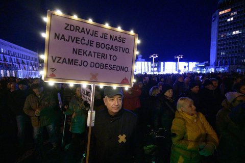 Slowenien Ärzteprotest