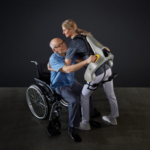 Exoskelett Pflege