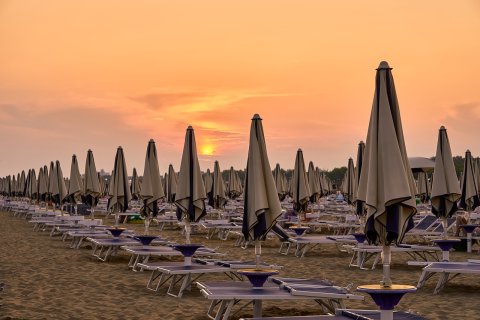 Leerer Strand