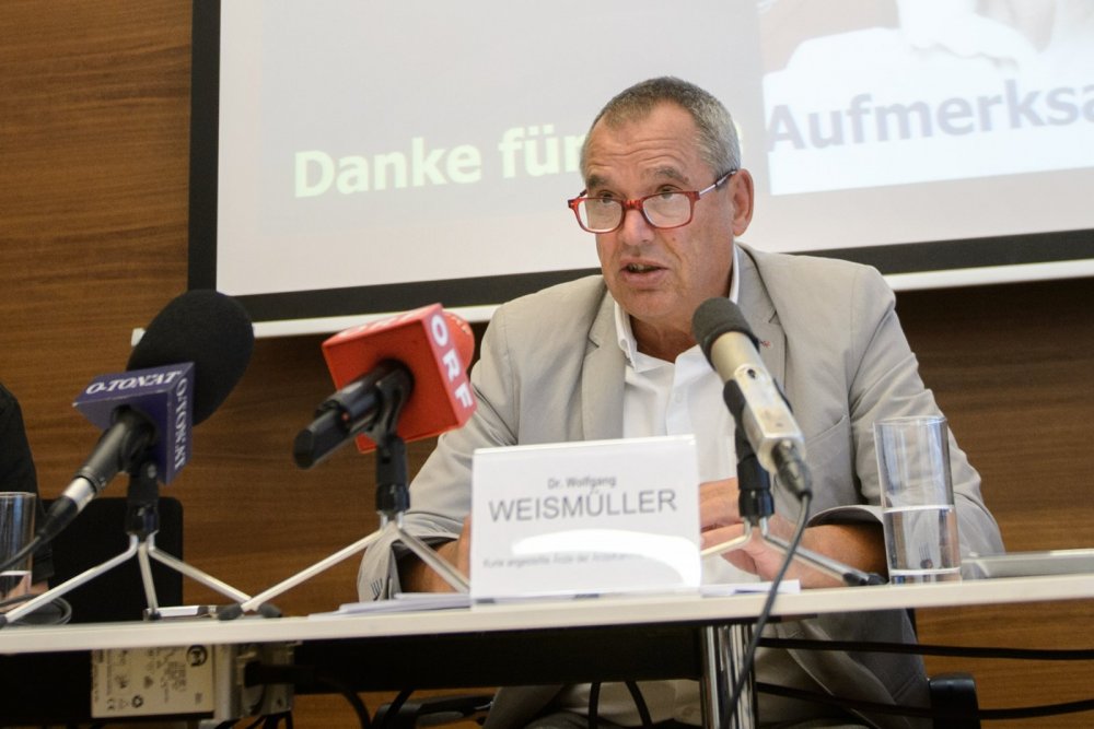 Wolfgang Weismüller, Vizepräsident und Obmann der Kurie angestellte Ärzte der Ärztekammer