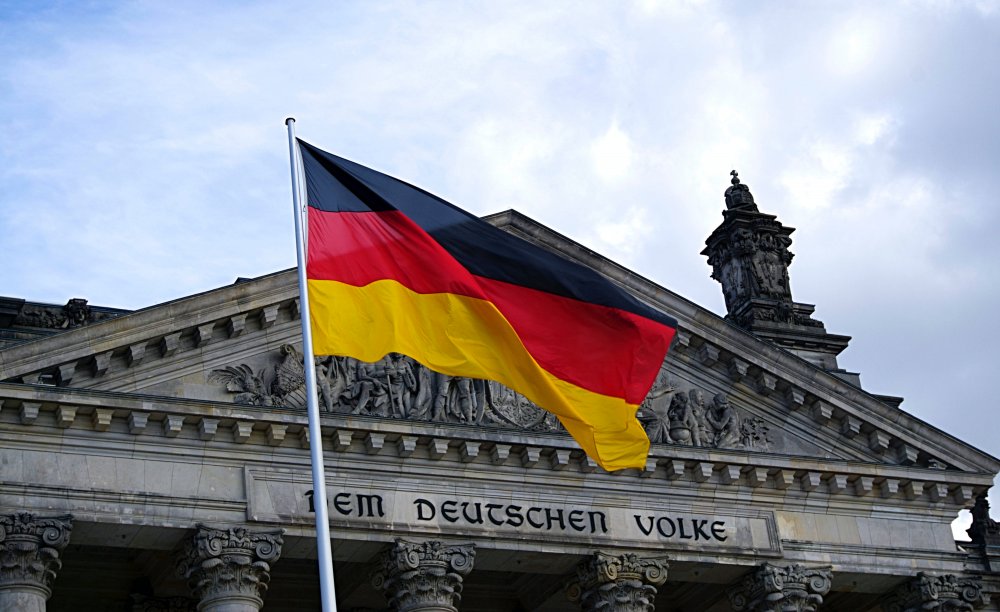 Deutschland Bundestag Flagge