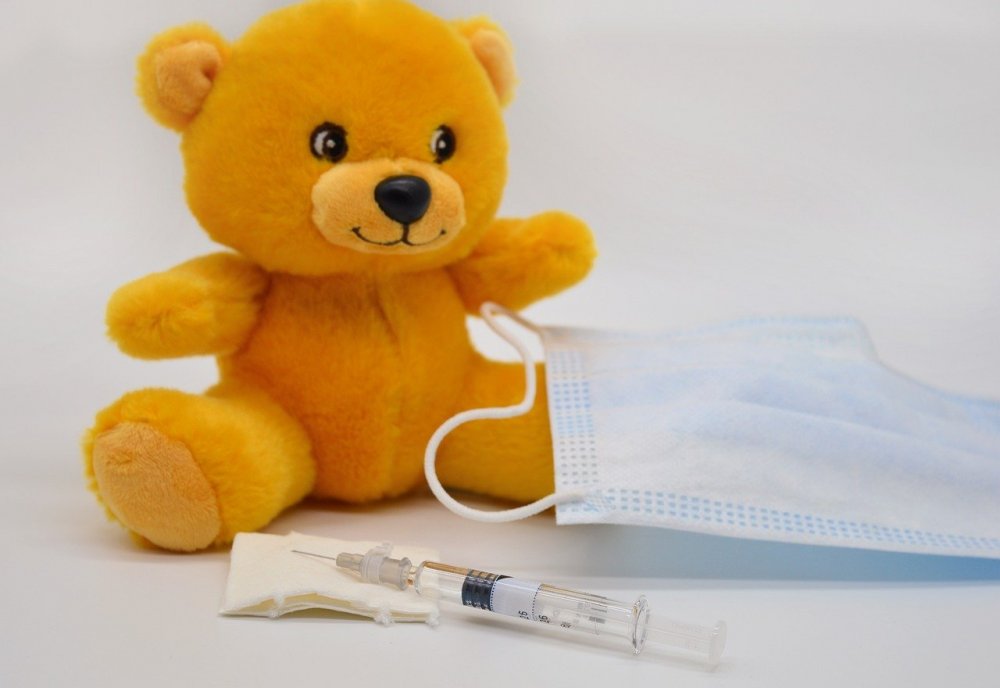 Impfung Kleinkind Teddybär