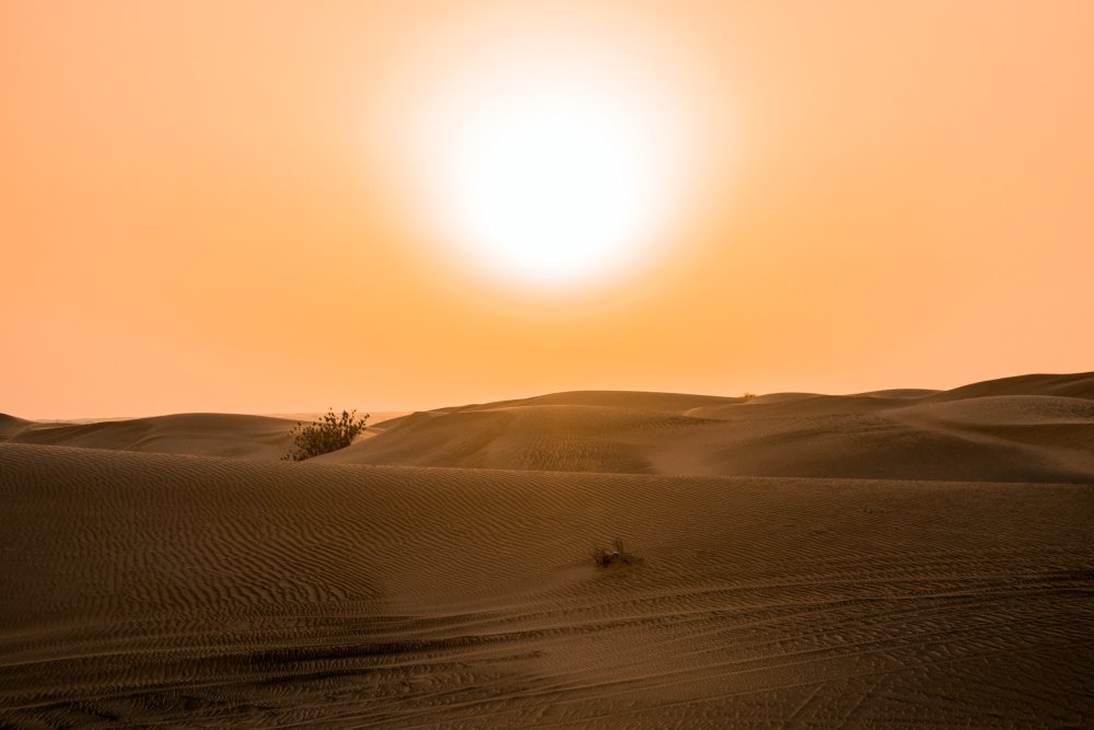 Hitze Wüste