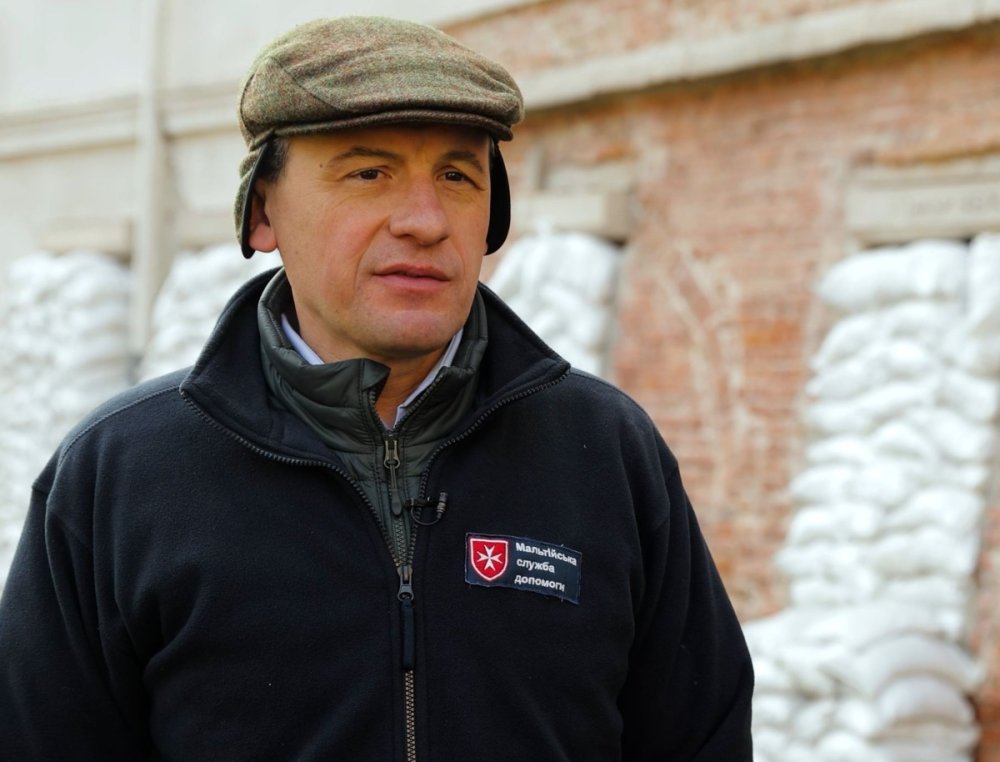 Pavlo Titko ist Leiter der Malteser Ukraine