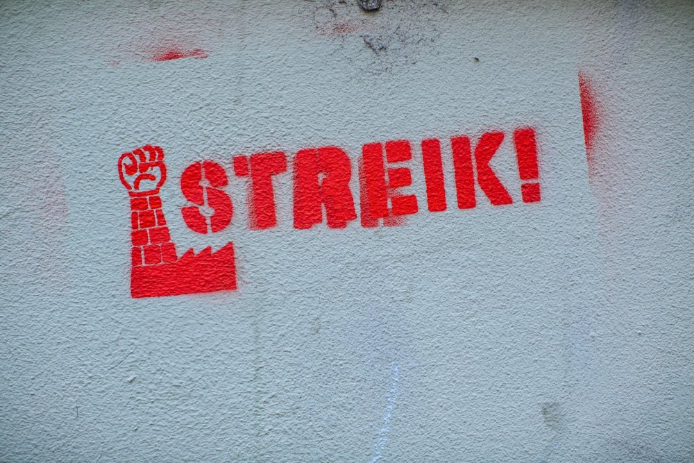 Streik Graffito